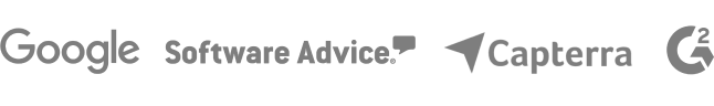Google, Software Advice, Capterra, G2